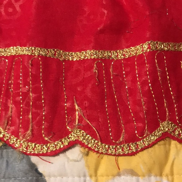 Three Piece African Skirt Set - Top, Drawstring Skirt and Headwrap - Picture 5 of 7